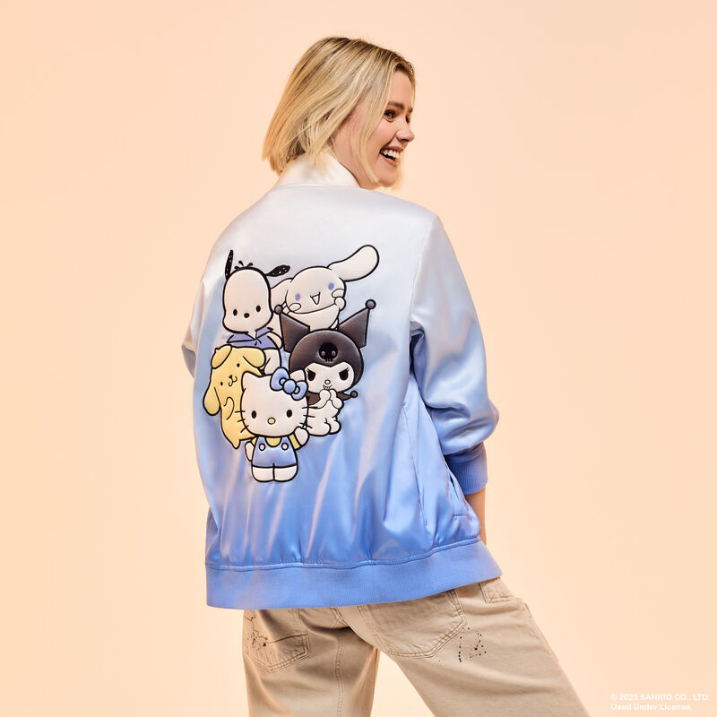 Sanrio Hello Kitty & Friends Unisex Bomber Jacket LFlifestyle2 view 3