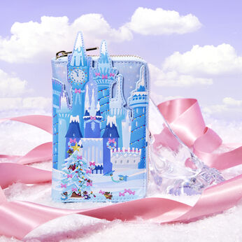 Cinderella Exclusive Holiday Castle Zip Around Wallet, Image 2