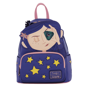 Coraline Stars Cosplay Mini Backpack, Image 1