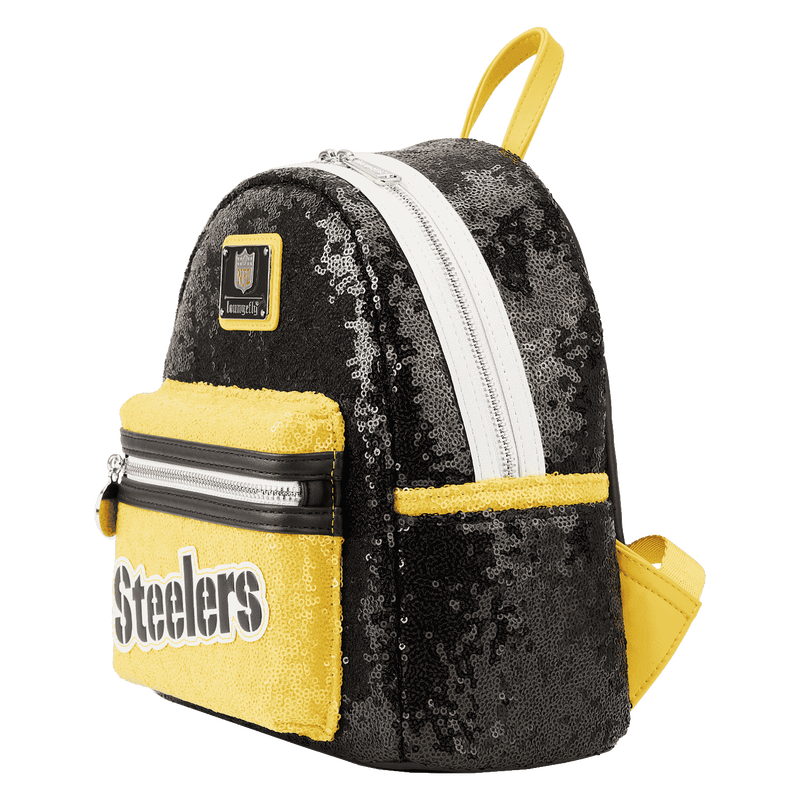 NFL Pittsburgh Steelers Sequin Mini Backpack, , hi-res view 2