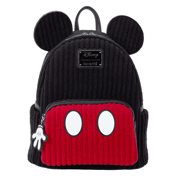 Mickey Mouse Exclusive Plush Corduroy Cosplay Mini Backpack, Image 1