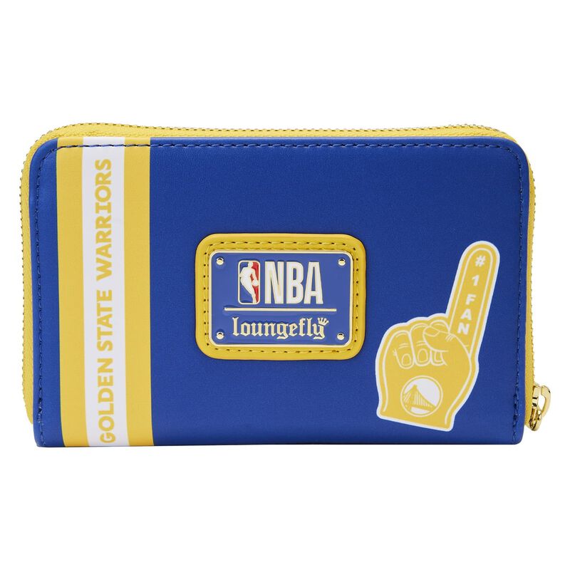 NBA Golden State Warriors  Patch Icons Zip Around Wallet, , hi-res image number 4