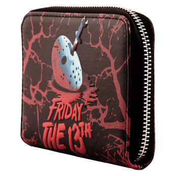 Friday the 13th Exclusive Jason Mask Zip Around Wallet, Image 2