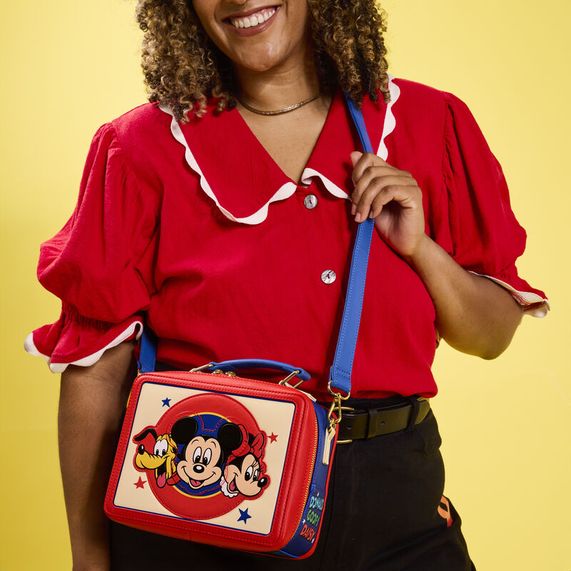 Mickey & Friends Classic Lunchbox Crossbody Bag LFlifestyle1 view 2