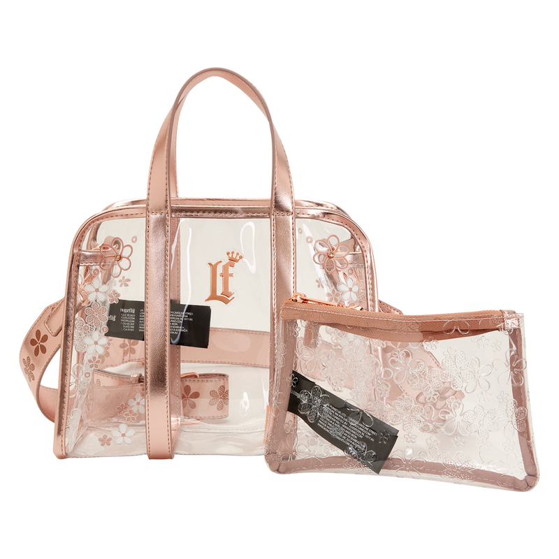Loungefly Clear Floral Crossbody Bag with Coin Bag, , hi-res view 5