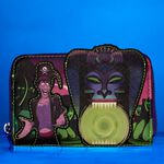 The Princess and the Frog Dr. Facilier Glow in the Dark Zip Around Wallet, , hi-res image number 2