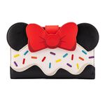 Minnie Mouse Sprinkle Cupcake Cosplay Flap Wallet, , hi-res view 1