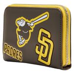 MLB SD Padres Patches Zip Around Wallet, , hi-res image number 3