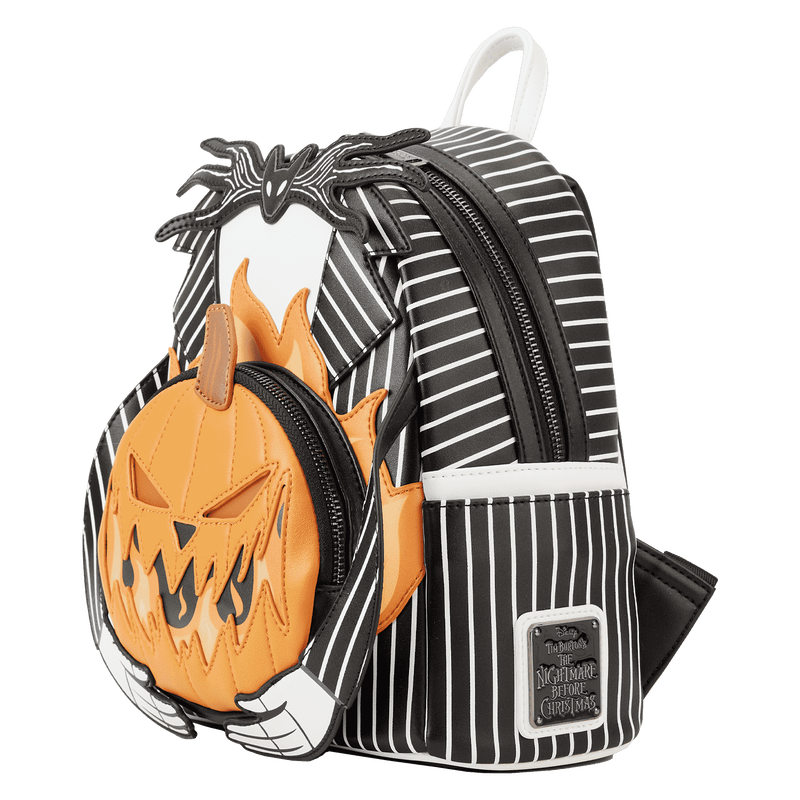 Buy Nightmare Before Christmas Jack Pumpkin Glow Head Mini Backpack at ...