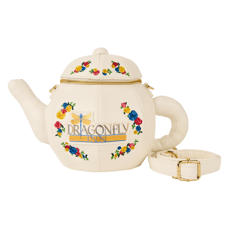 Gilmore Girls Dragonfly Inn Figural Teapot Crossbody Bag, , hi-res view 1