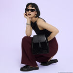Buffy the Vampire Slayer Velvet All-Over Print Drawstring Mini Backpack LFlifestyle1 view 2