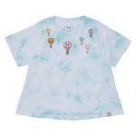 Mickey Friends Hot Air Balloon Tie Dye Swing Tee