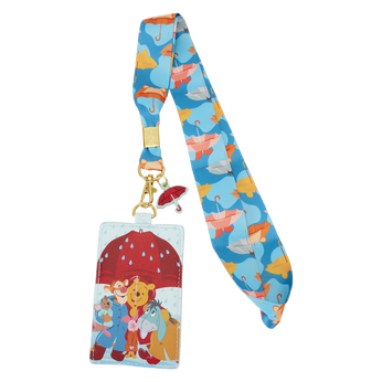 Winnie the Pooh & Friends Rainy Day Lanyard With Card Holder, Image 1
