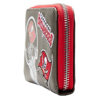 NFL Tampa Bay Buccaneers Patches Zip Around Wallet, Image 2