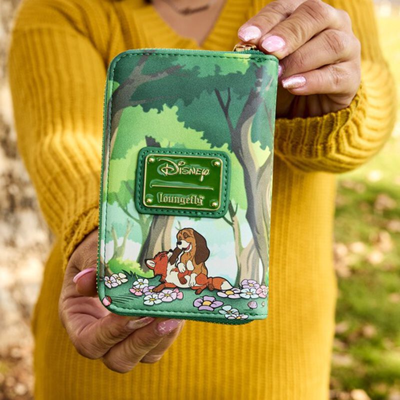 The Fox and the Hound Book Zip Around Wallet, , hi-res image number 2