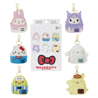 Sanrio Hello Kitty & Friends Cosplay Mystery Mini Backpack Keychain, Image 1