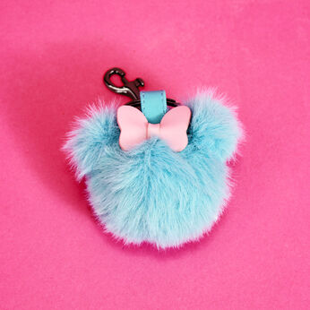 Disney100 Minnie Mouse Classic Pom-Pom Bag Charm, Image 2