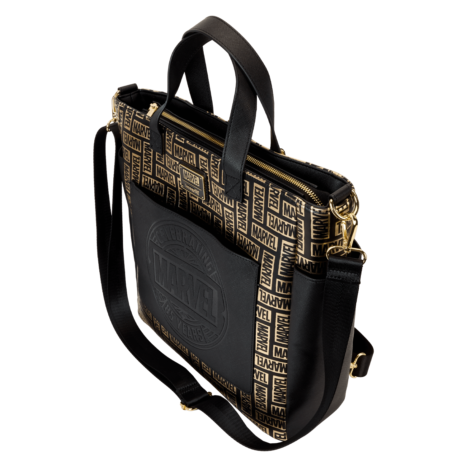 MVBK0347-LFMARVELLOGOCONVERTIBLETOTEBACKPACK0347