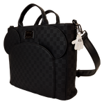 Mickey Mouse Checkered Texture Convertible Backpack & Tote Bag, , hi-res view 3