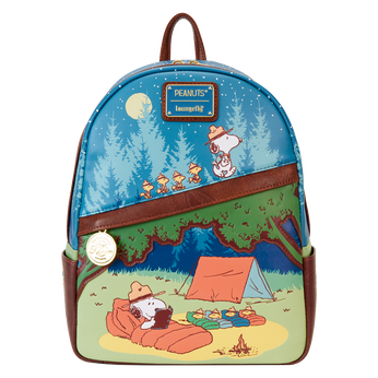 Peanuts 50th Anniversary Snoopy's Beagle Scouts Mini Backpack, Image 1