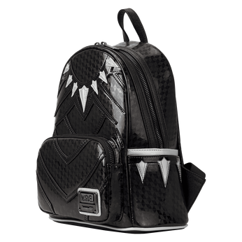Marvel Metallic Black Panther Cosplay Mini Backpack, Image 2