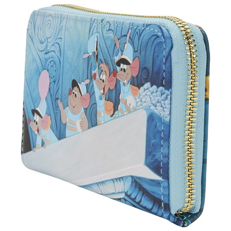 Cinderella Princess Scenes Zip Around Wallet, , hi-res image number 4