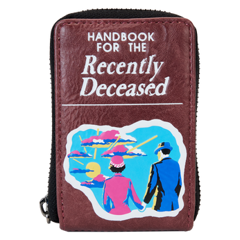 Beetlejuice Handbook For The Recently Deceased Accordion Wallet, Image 1
