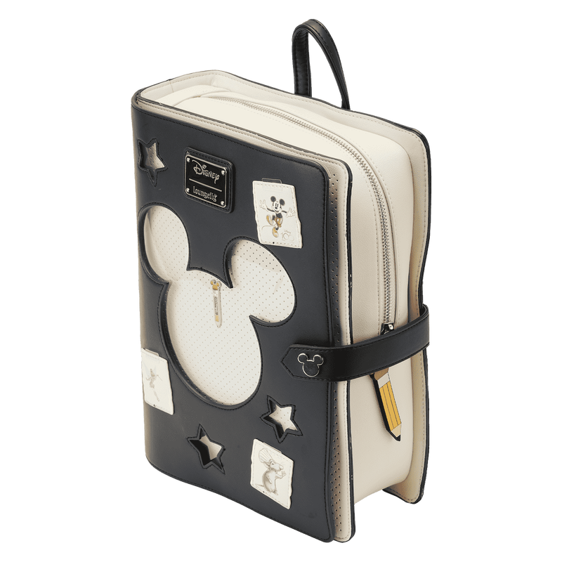 話題コラボ【Loungefly】Disney100SketchbookPinTrader Backpack Disney100 Sketchbook Pin Trader Backpack