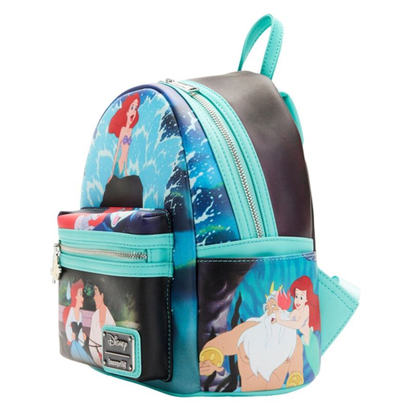 The Little Mermaid Princess Scenes Mini Backpack, , hi-res image number 2