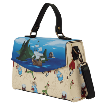 Peter Pan Exclusive Captain Hook Pirate Ship Crossbody Bag, Image 2