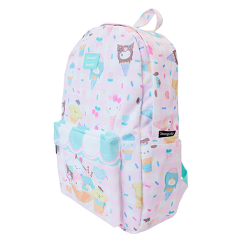 Sanrio Hello Kitty & Friends Sweets All-Over Print Nylon Full-Size Backpack, Image 2