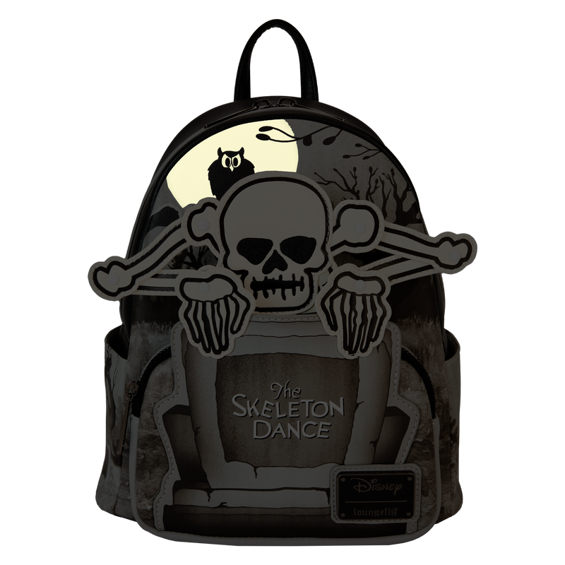 The Skeleton Dance 95th Anniversary Glow Mini Backpack, , hi-res view 5