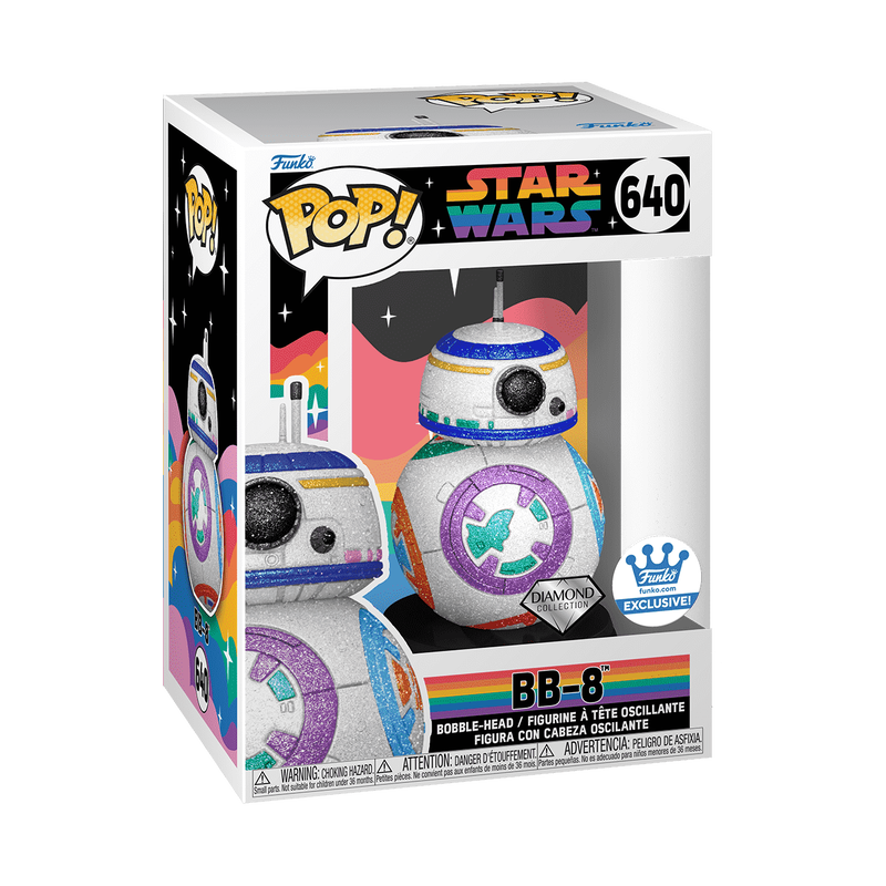 Limited Edition Star Wars BB-8 Pride Bobble-Head Pop! and Bag Bundle , , hi-res view 9