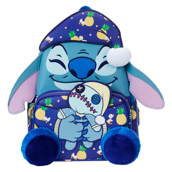SDCC Limited Edition Bedtime Stitch Glow Mini Backpack, Image 1