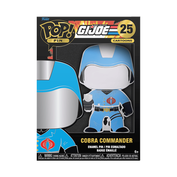 Pop! Pin Cobra Commander, Image 1