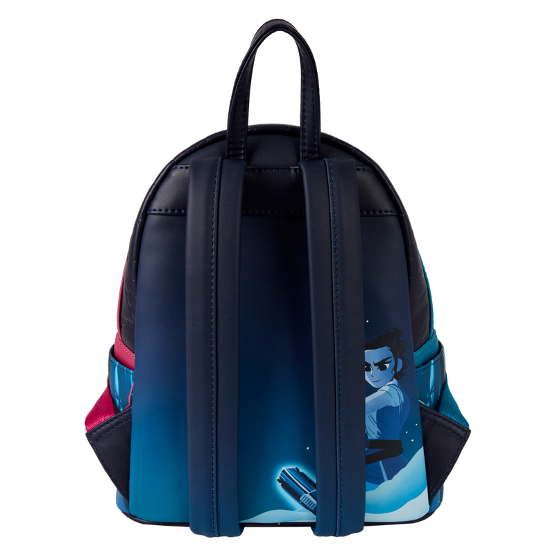 Star Wars: The Force Awakens Rey & Kylo Ren Light Up Mini Backpack, , hi-res view 7