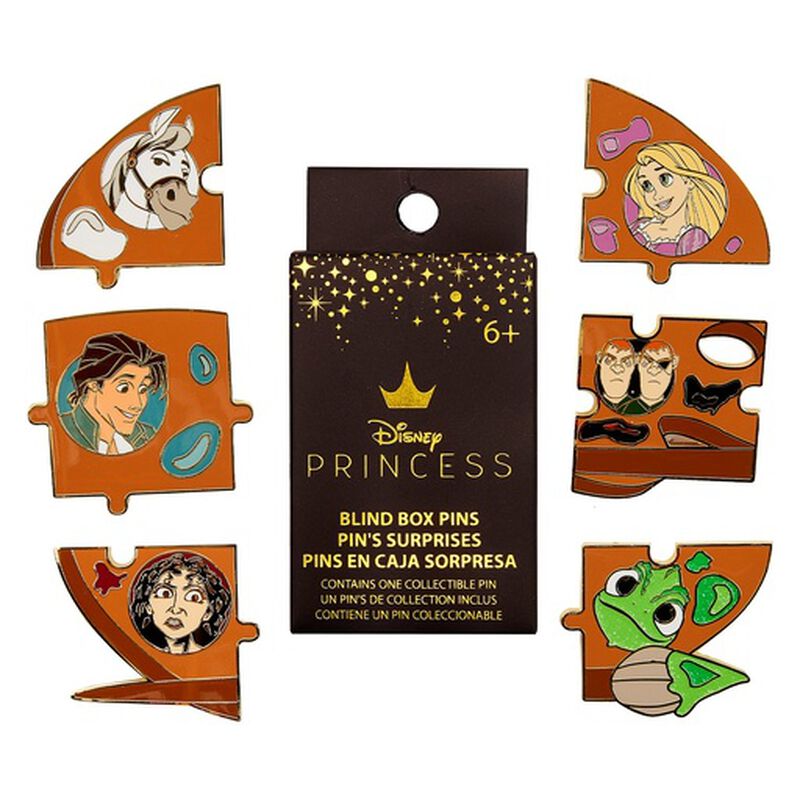 Tangled Paints Puzzle Mystery Box Pin, , hi-res view 1