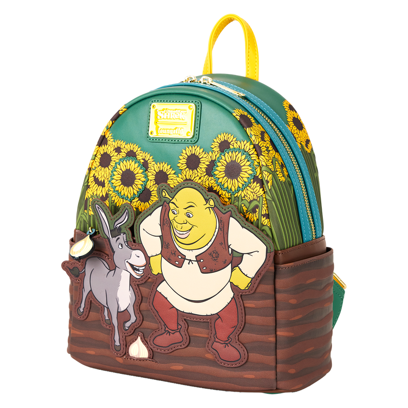 Shrek & Donkey Sunflower Field Mini Backpack, , hi-res view 4