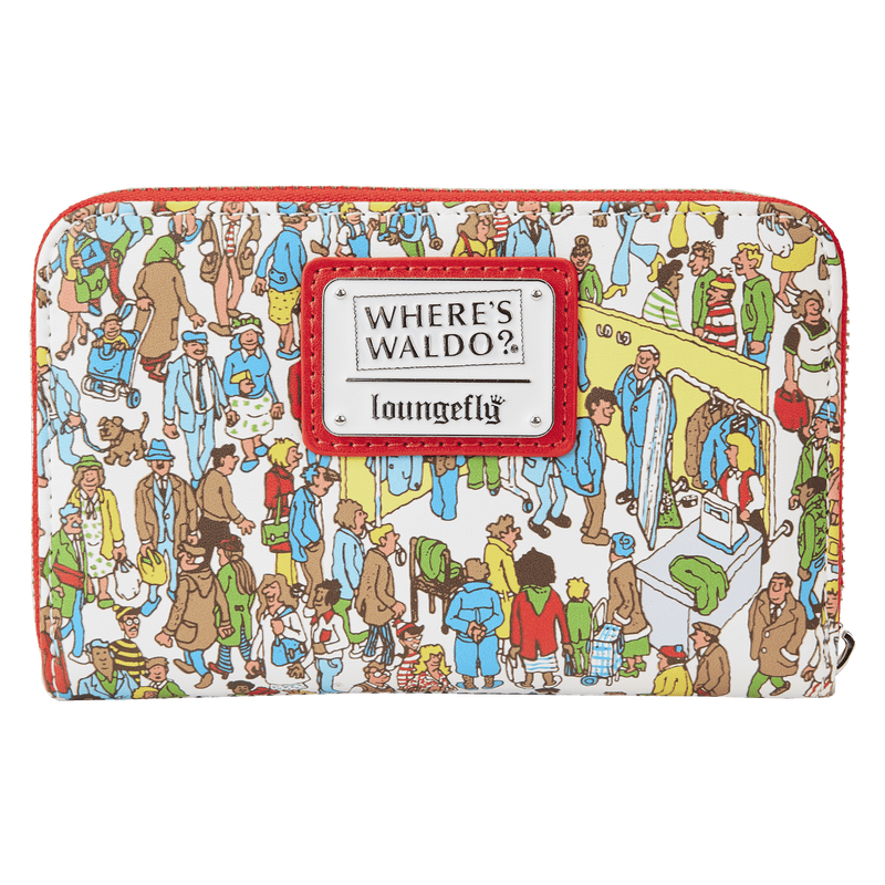 Where’s Waldo All-Over Print Zip Around Wallet, , hi-res view 4