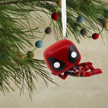 Deadpool Lounging Ornament, Image 1