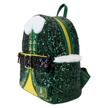 Elf Buddy Sequin Cosplay Mini Backpack, Image 2