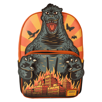 Godzilla Attack Full-Size Backpack, Image 1