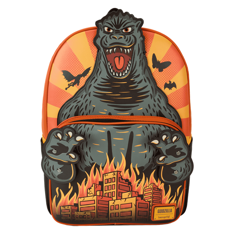 Godzilla Attack Full-Size Backpack, , hi-res view 1