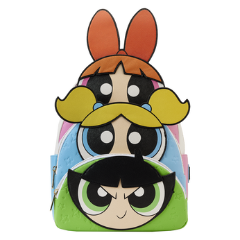 Powerpuff Girls Triple Pocket Backpack, Image 1