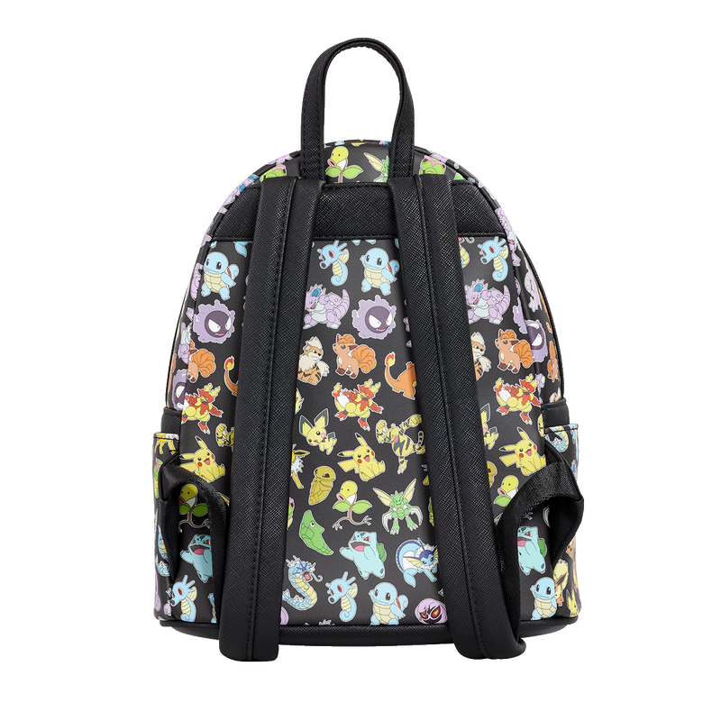 Multi Character Colourful Mini Backpack -  Pokémon, , hi-res view 3