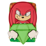 Sonic The Hedgehog Limited Edition Knuckles Emerald Glitter Accordion Wallet, , hi-res view 1
