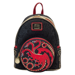 House of the Dragon All-Over Print House Targaryen Sigil Mini Backpack, , hi-res view 1