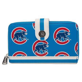 MLB Chicago Cubs Logo Zip Around Wallet, Image 1