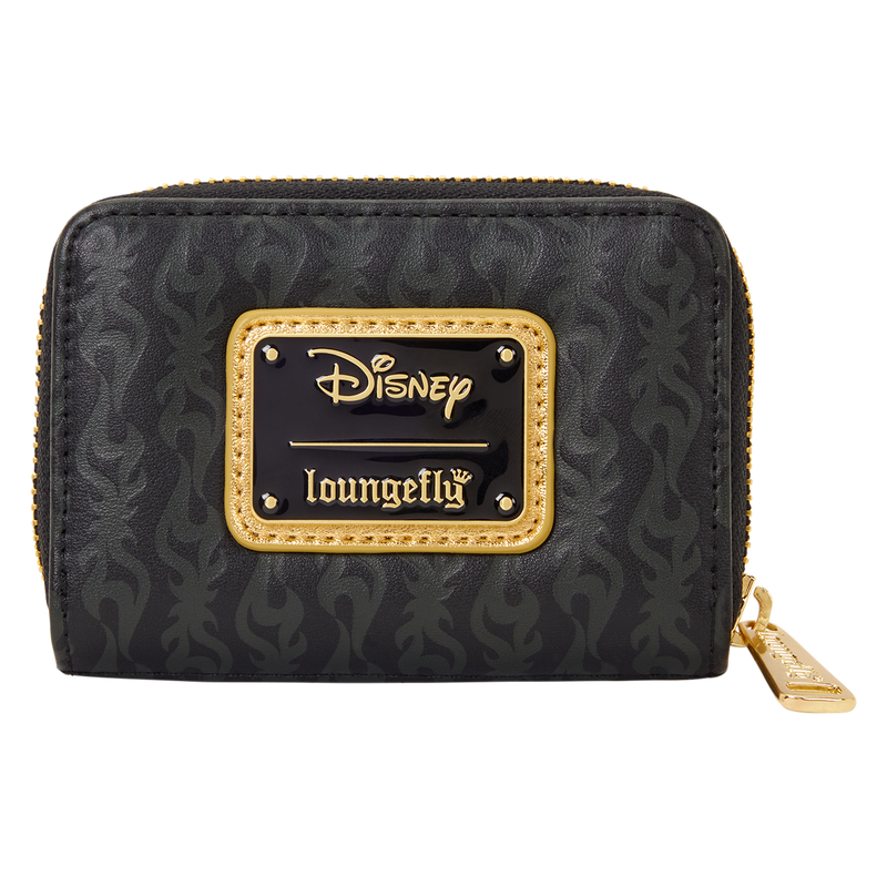 Disney Villains Exclusive Black & Gold Zip Around Wallet, , hi-res view 5