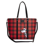 Peanuts Punk Snoopy Grunge Tote Crossbody Bag, , hi-res view 4